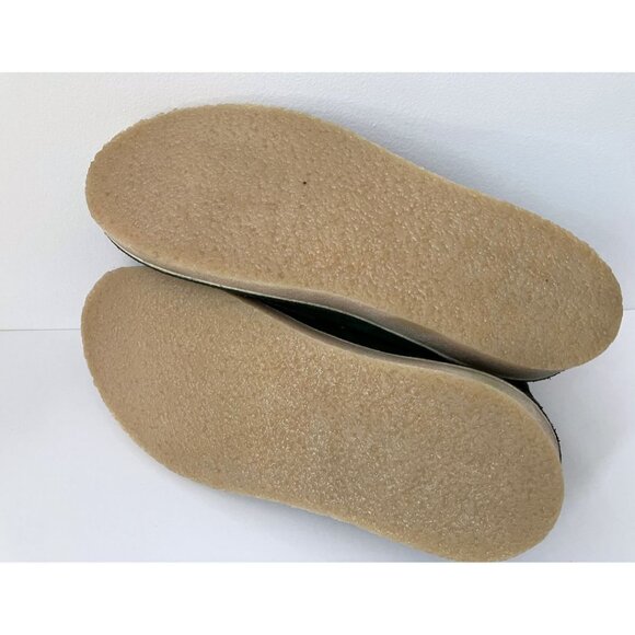 Free People Ashton Suede Moccasin Ankle Boots Green Size 38 - Picture 9 of 9